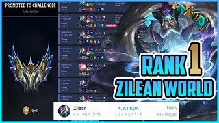 How to play Zilean in High Elo  Rank 1 Zilean World [upl. by Enelyam866]