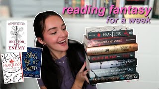 reading fantasy books for a week [upl. by Herra900]