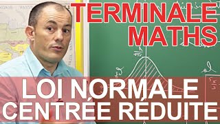 Loi normale centrée réduite  Le rappel de cours  Maths terminale  Les Bons Profs [upl. by Tailor]