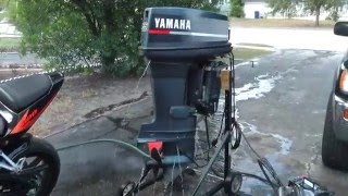 Yamaha 55hp 2 Stroke Outboard Motor [upl. by Kcirdef30]