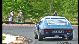 40 Ans Alpine a310 4 cylindres circuit la chatre [upl. by Healion]