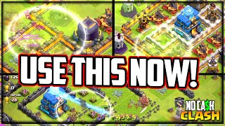 EVERY PLAYER Should Use This Spell in Clash of Clans No Cash Clash 184 [upl. by Kcam17]