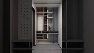 Entrance shoe cabinet design interiordesign interiordesigner buildingmaterial decor decoration [upl. by Aerua]