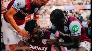 HIGHLIGHTS West Ham United 41 Ipswich Town  Premier League 242025 [upl. by Saxon]