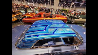 Lowrider Magazine Super Show 2024 Las Vegas Part 2 classic lowrider customs [upl. by Yerffoej]