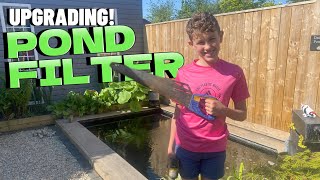 Ultimate Koi Pond Filter Upgrade Revealed koi fish ponds [upl. by Conrado]