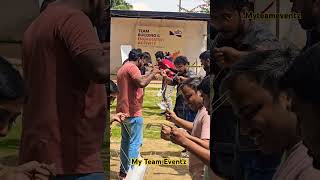 Team Building Activity by Myteameventzactivity gaming games djdjparty Activitygames kovai [upl. by Erdua368]