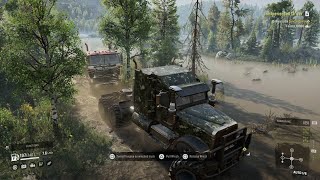 Inexperienced Driver In Modded Trucks snowrunner ps5 4k [upl. by Lacagnia136]