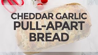 Cheddar Garlic Pull Apart Bread [upl. by Dikmen]