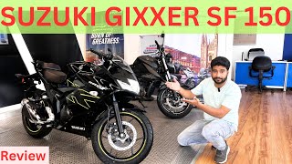 Suzuki Gixxer SF 150 2024 New Model Price Mileage Features Detail Review  Gixxer SF155 New Model [upl. by Gernhard]