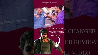 Game Changer Teaser Review shorts trending ramcharan [upl. by Geaghan]