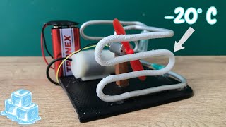 Cómo Hacer un Prototipo Mini AC  CONGELADOR Casero  ❄DIY CLHI❄ [upl. by Gabriella]