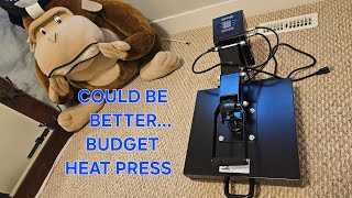 Vevor heat press setup and flaws [upl. by Elamor]