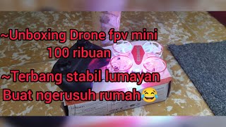 unboxing drone fpv murah terbang stabilLenkaDrone [upl. by Granville]