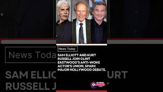 Sam Elliott and Kurt Russell Join Clint Eastwood shorts clinteastwood [upl. by Hpotsirhc717]