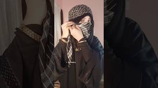 quot Keffiyeh Tutorial quot shorts viral hijabstyle hijabi shemagh kuffiyeh keffiyeh [upl. by Capriola516]