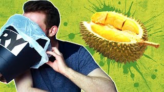 Irish People Try Durian Fruit Candy For The First Time [upl. by Annaehr75]