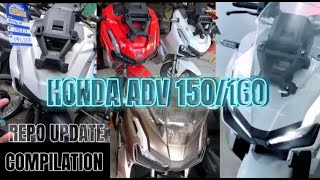 REPO UPDATEHONDA ADV 150160 COMPILATION [upl. by Dnomzed748]