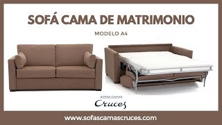 Sofá cama de matrimonio de uso diario [upl. by Zumstein]