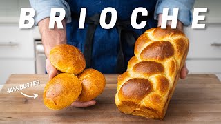 SUPER BUTTERY FRENCH BRIOCHE 2 Ways [upl. by Ronyar]