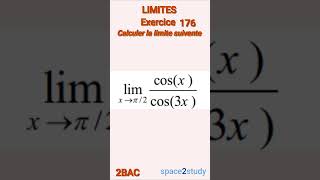 Exercice 176 Limites 2BAC Maths [upl. by Leftwich873]