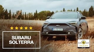 Subaru  Solterra un SUV eléctrico con 5 estrellas EuroNCAP [upl. by Aihseken342]