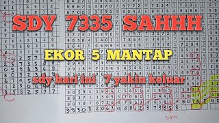 PREDIKSI SDY HARI INI JUMAT 19 JULI 2024  BOCORAN SDY HARI INI  TARIKAN PAITO SDY [upl. by Nylitsirk]