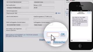 Sicheres Mobile Banking mit mobileTAN  Volksbank Weinheim und VR Banking App [upl. by Aicert379]