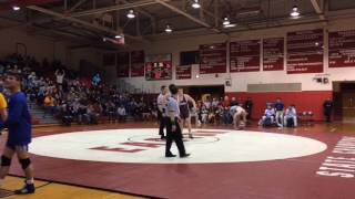 Phillipsburgs Robert Melise pins Parklands Nathan Feyrer in OT at Easton Lions Club Wrestling A [upl. by Mariellen]