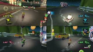 Mario Kart Wii ✦ 4 Players 480 Special Cup 150cc [upl. by Drauode]