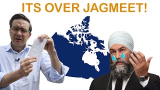 Jagmeet Singh LOSING His Own SEAT [upl. by Kcirdez]