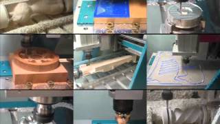 Boxford A3HSRmi2 CNC Router Multi Clips [upl. by Lindly]