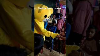 teddy bear public prank shorts viralvideo teddybear fannyvideo nskrishnajana shortsfeed [upl. by Dunlavy]