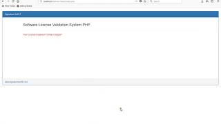 software License Validation system php [upl. by Acirahs]