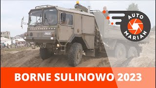 Międzynarodowy Zlot Pojazdów Militarnych Borne Sulinowo 2023  relacja TerenMarian 15 [upl. by Anidam635]