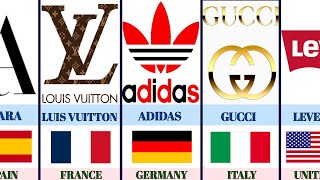 Top Fashion Brands by Country [upl. by Sinnod902]