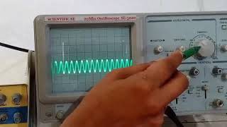 Cathode Ray Oscilloscope  Familiarization [upl. by Vasiliu]