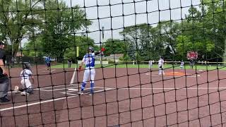 Cam Thorning Little League State Tournament Home Run 12u Road to Williamsport [upl. by Kee]