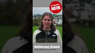 Wieso bin ich gegen die Umfahrung Uznach Statement 2 [upl. by Arney]