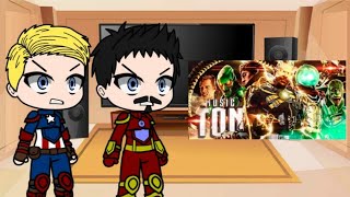 Vingadores reagindo ao Rap do sexteto sinistro [upl. by Tobin805]