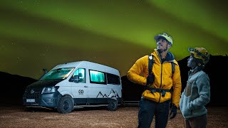 Van Camping Through Iceland Under the Northern Lights [upl. by Idham]