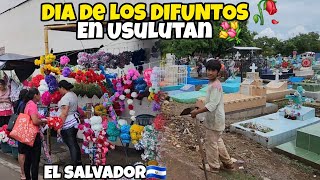 🚨💐DIA DE LOS DIFUNTOS EN CEMENTERIO DE USULUTAN EL SALVADOR ASI ESTUVO🤔😱 [upl. by Byron]