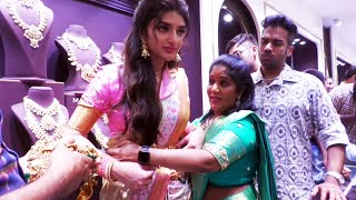 Actress Sreeleela  CMR Shopping Mall Opening In Hyderabad  Manastars [upl. by Tomasina88]