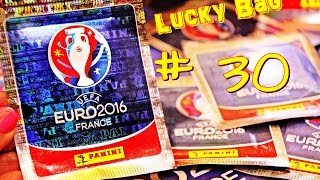 PANINI UEFA EURO 2016 FRANCE new OFFICIAL STICKER ALBUM EM Frankreich new UNBOXING 5 Aufkleber 30 [upl. by Kimberly]