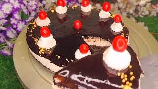 Chocolate Ice Cream Cake Recipe  Eggless Ice Cream Cake  Sunitas Talent [upl. by Bencion419]