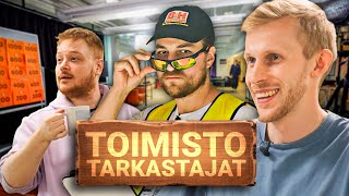 Toimistotarkastajat Roni Bäckin studiossa [upl. by Haimaj177]