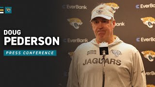 Doug Pederson Debriefs After Jaguars Loss vs Lions  Jacksonville Jaguars [upl. by Narut]