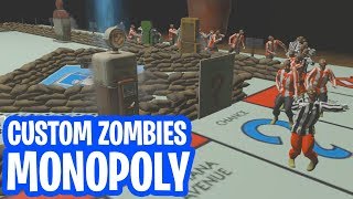 ZOMBIES OP HET MONOPOLY BORD COD Black Ops 3 Custom Zombies [upl. by Novets528]