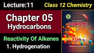 Hydrogenation Of Alkenes  Ch05 Hydrocarbons  Class 12 Chemistry Sindh Board [upl. by Bouldon743]