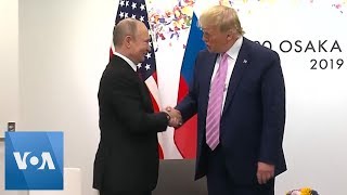 Trump and Putin Meet at the G20 Summit [upl. by Gwyn]